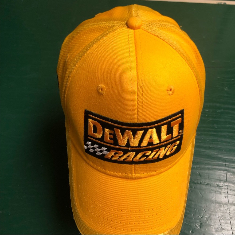 NASCAR Team Caliber Hat Dewalt Racing Rousch Racing #17 Ball Cap Matt Kenseth - Picture 2 of 9